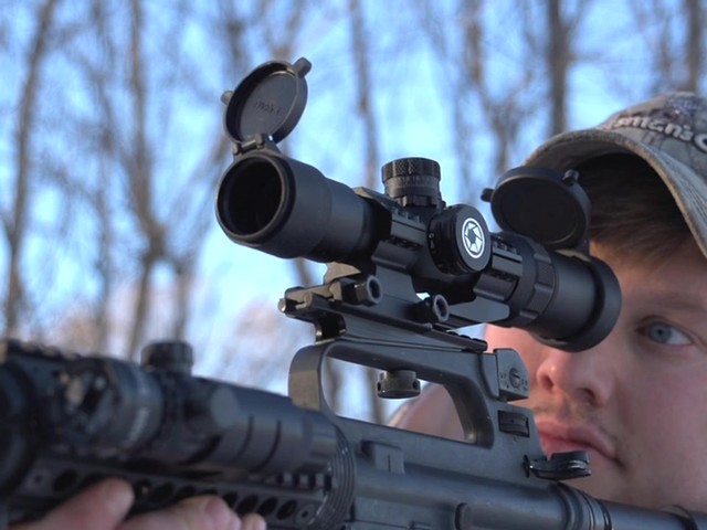 Barska® AR-15 1-4x28 SWAT-AR Tactical Scope - image 8 from the video