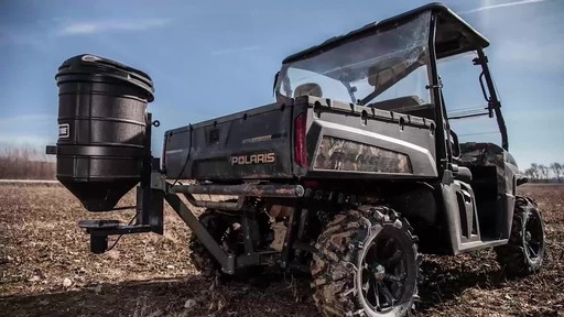 Moultrie ATV Seed Spreader with Electric Feed Gate. - image 9 from the video