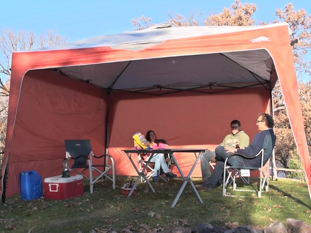 Famous Maker 12x12' Straight Leg Pop-up Canopy - image 1 from the video