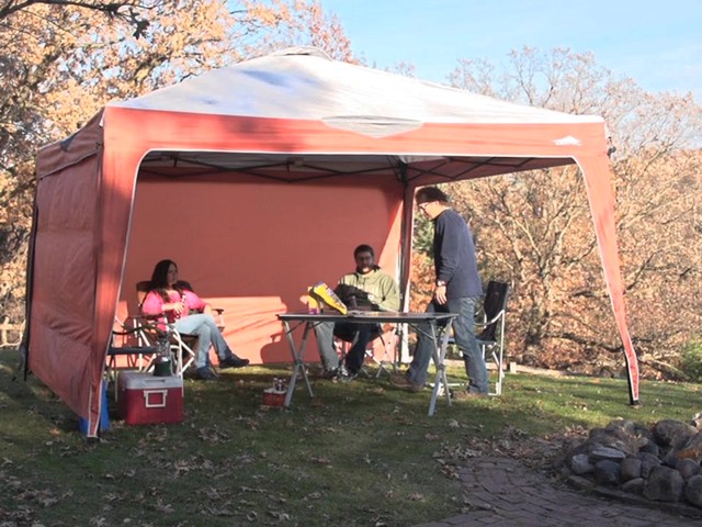 Famous Maker 12x12' Straight Leg Pop-up Canopy - image 7 from the video
