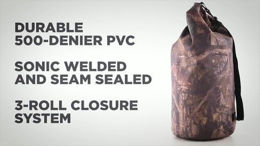 Guide Gear Roll-Top Waterproof Dry Bag 60 Liter - image 4 from the video