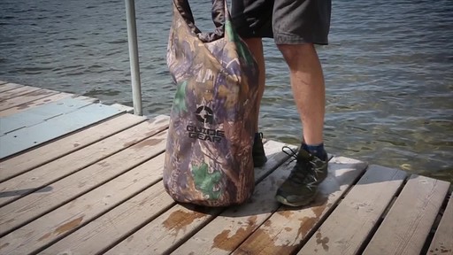 Guide Gear Roll-Top Waterproof Dry Bag 60 Liter - image 6 from the video