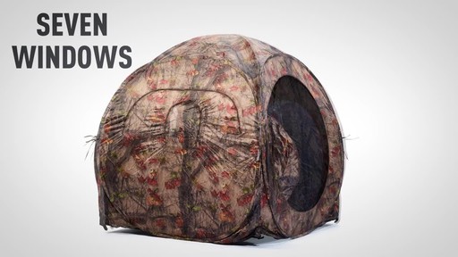 Guide Gear Deluxe 4-panel Spring Steel Hunting Blind - image 5 from the video