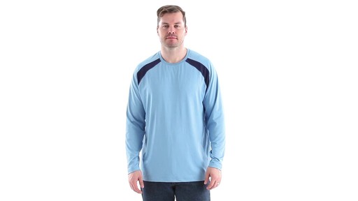 Guide Gear Men's Performance Fishing Long Sleeve T-Shirt 360 View - image 1 from the video