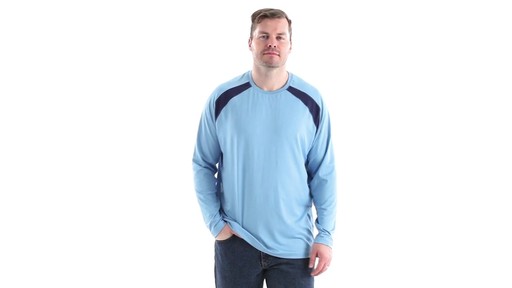 Guide Gear Men's Performance Fishing Long Sleeve T-Shirt 360 View - image 10 from the video
