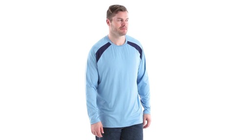 Guide Gear Men's Performance Fishing Long Sleeve T-Shirt 360 View - image 2 from the video