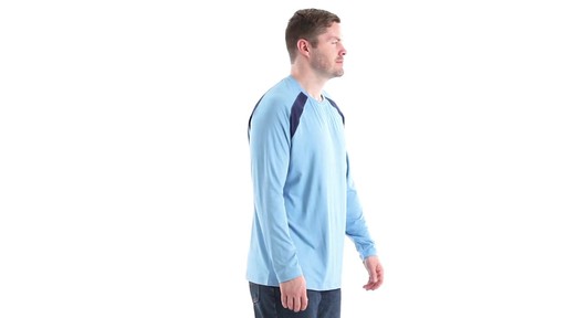 Guide Gear Men's Performance Fishing Long Sleeve T-Shirt 360 View - image 3 from the video