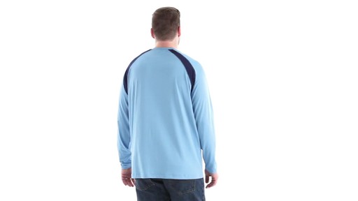 Guide Gear Men's Performance Fishing Long Sleeve T-Shirt 360 View - image 5 from the video