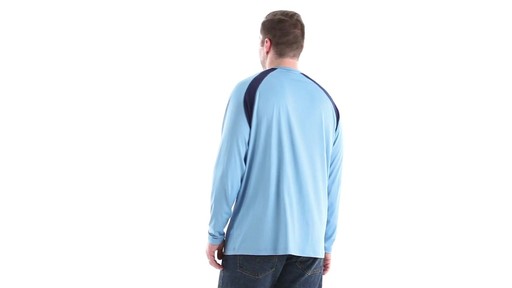 Guide Gear Men's Performance Fishing Long Sleeve T-Shirt 360 View - image 6 from the video