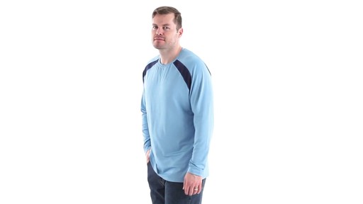 Guide Gear Men's Performance Fishing Long Sleeve T-Shirt 360 View - image 8 from the video