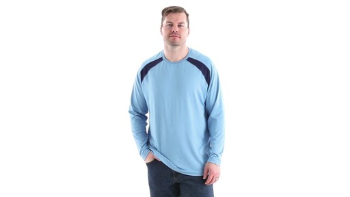 Guide Gear Men's Performance Fishing Long Sleeve T-Shirt 360 View - image 9 from the video