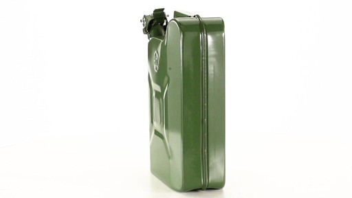 Military Surplus Jerry Can 10 Liter (2.5 Gallon) 360 View - image 3 from the video