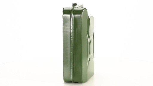 Military Surplus Jerry Can 10 Liter (2.5 Gallon) 360 View - image 4 from the video