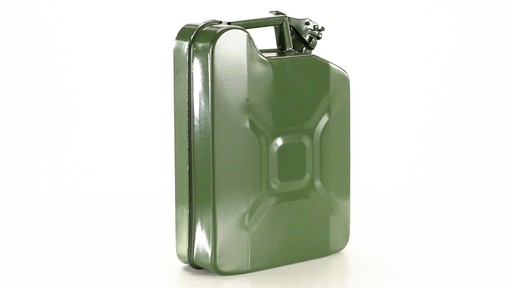 Military Surplus Jerry Can 10 Liter (2.5 Gallon) 360 View - image 5 from the video