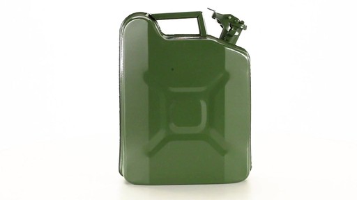 Military Surplus Jerry Can 10 Liter (2.5 Gallon) 360 View - image 6 from the video