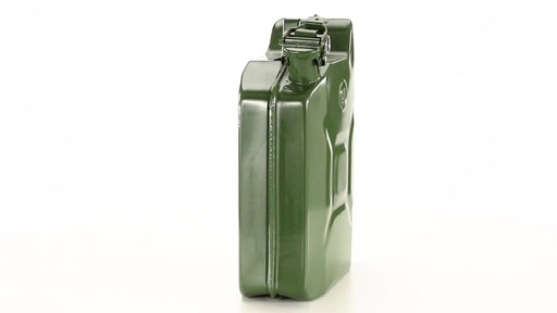 Military Surplus Jerry Can 10 Liter (2.5 Gallon) 360 View - image 9 from the video