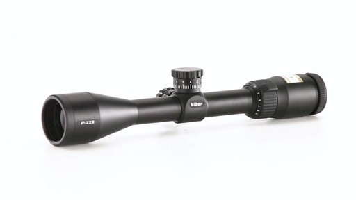 Nikon P-223 3-9x40mm BDC 600 Rifle Scope 360 View - image 3 from the video