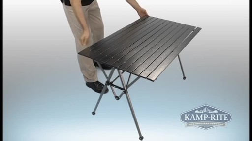  Kamp-Rite Kwik Set Table with Benches - image 7 from the video
