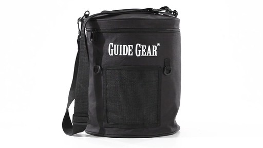 Guide Gear Ice Fishing Tip-Up Bag 3 Gallon 360 View - image 1 from the video