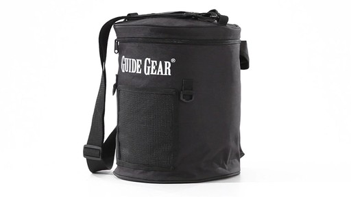 Guide Gear Ice Fishing Tip-Up Bag 3 Gallon 360 View - image 10 from the video