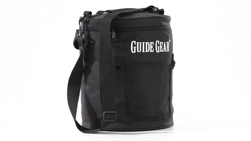 Guide Gear Ice Fishing Tip-Up Bag 3 Gallon 360 View - image 2 from the video