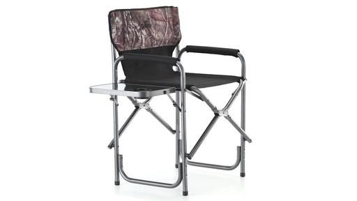 Guide Gear Oversized Mossy Oak Break-Up COUNTRY Camo Tall Director's Chair 500 lb. Capacity 360 View - image 4 from the video
