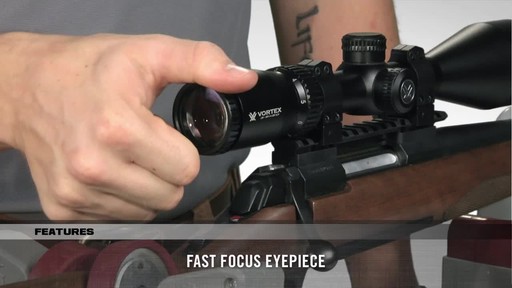 Vortex Crossfire II 3-9x40mm Dead-Hold BDC Rifle Scope - image 7 from the video
