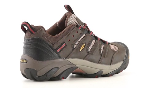 KEEN Utility Men's Lansing Steel Toe Work Shoes 360 View - image 9 from the video