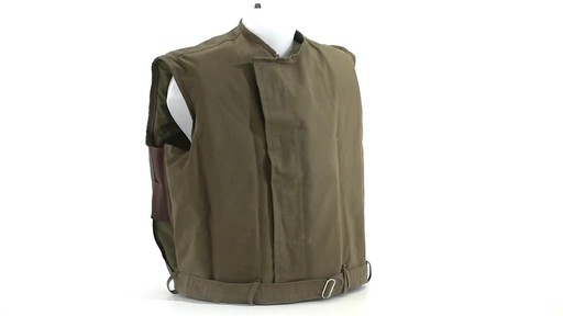 Czech Military Surplus Flotation Vest Used 360 View - image 2 from the video