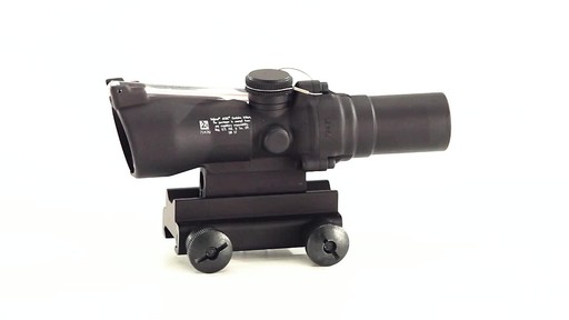 Trijicon 1.5x24mm Compact ACOG Scope, Dual Illuminated Red 8 MOA Triangle Reticle 360 View - image 10 from the video