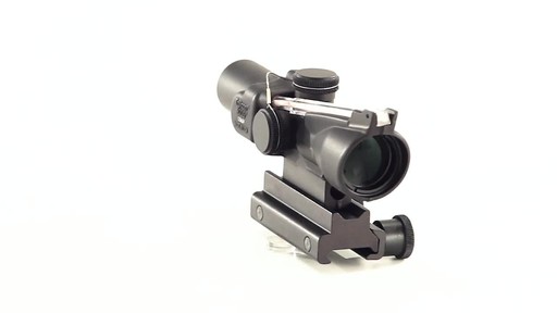 Trijicon 1.5x24mm Compact ACOG Scope, Dual Illuminated Red 8 MOA Triangle Reticle 360 View - image 2 from the video