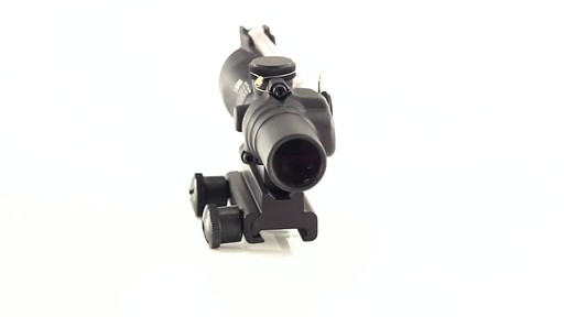 Trijicon 1.5x24mm Compact ACOG Scope, Dual Illuminated Red 8 MOA Triangle Reticle 360 View - image 7 from the video