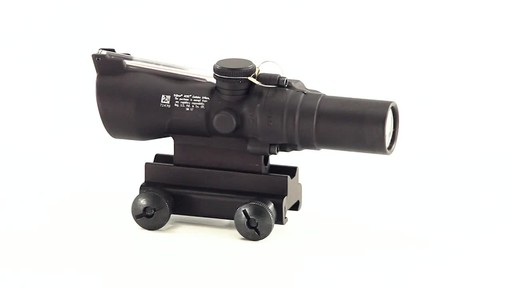 Trijicon 1.5x24mm Compact ACOG Scope, Dual Illuminated Red 8 MOA Triangle Reticle 360 View - image 9 from the video