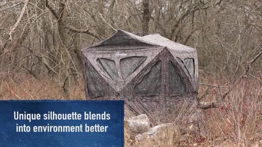 Ameristep Deadwood Stump Ground Blind - image 4 from the video