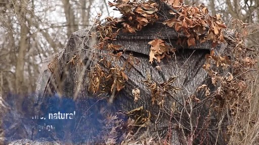 Ameristep Deadwood Stump Ground Blind - image 7 from the video