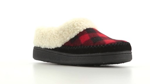 Guide Gear Women's Wool Clog Slippers - image 4 from the video