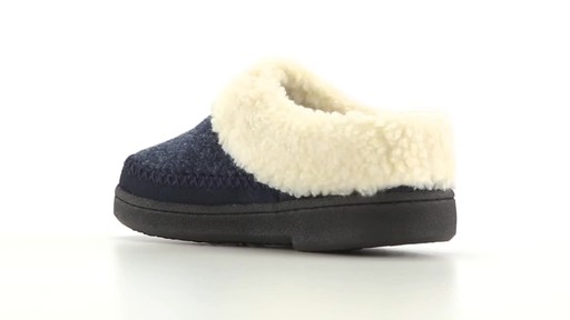 Guide Gear Women's Wool Clog Slippers - image 8 from the video