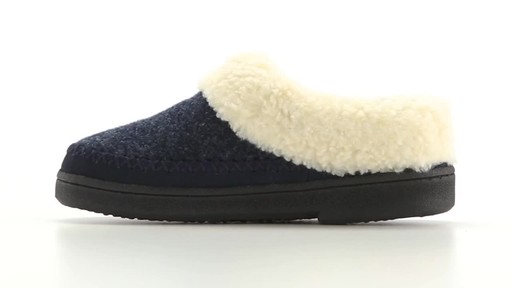 Guide Gear Women's Wool Clog Slippers - image 9 from the video
