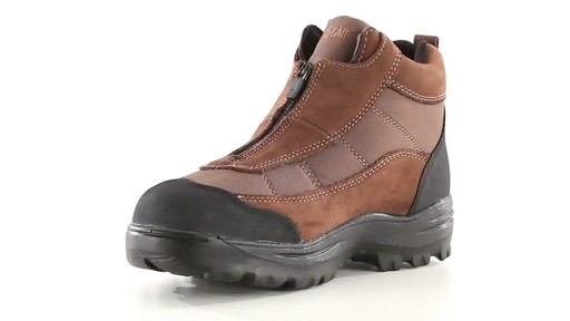 Guide Gear Men's Silvercliff II Mid Waterproof Hiking Boots 360 View - image 8 from the video