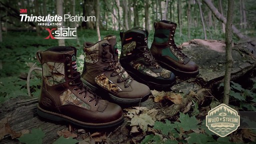 Wood N' Stream Maniac X-Static 440 gram Hunting Boots - image 5 from the video