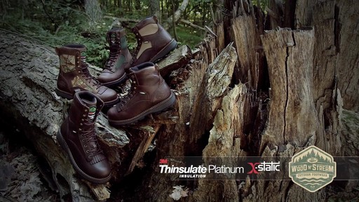 Wood N' Stream Maniac X-Static 440 gram Hunting Boots - image 6 from the video