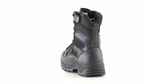 HQ ISSUE Men's Waterproof Side Zip Tactical Boots 360 View - image 9 from the video