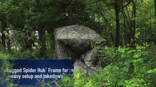 Brickhouse Hub Hunting Blind Realtree Xtra - image 6 from the video