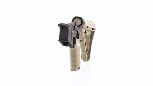 Anderson Complete Assembled Lower Multi-Cal Magpul Stock and Grip Tan - image 6 from the video