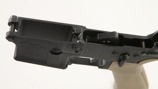 Anderson Complete Assembled Lower Multi-Cal Magpul Stock and Grip Tan - image 9 from the video
