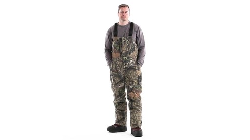 Guide Gear Men's Insulated Silent Adrenaline Hunting Bibs 360 View - image 10 from the video