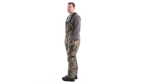 Guide Gear Men's Insulated Silent Adrenaline Hunting Bibs 360 View - image 8 from the video