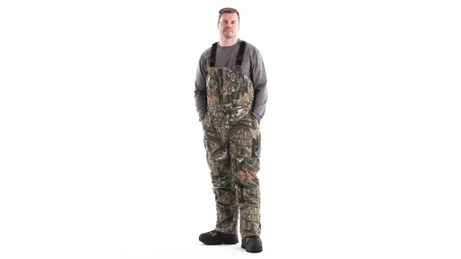 Guide Gear Men's Insulated Silent Adrenaline Hunting Bibs 360 View - image 9 from the video
