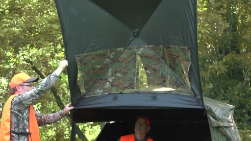 Guide Gear Deluxe 5-hub Digital Camo Blind - image 8 from the video
