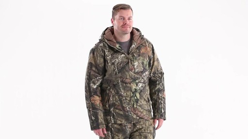 Guide Gear Men's Insulated Silent Adrenaline Hunting Jacket 360 View - image 1 from the video